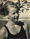 RIEFENSTAHL, LENI (1902-2003) A presentation folio with a sequence of 10 photographs relating to the Olympic diver Marjorie Gestring